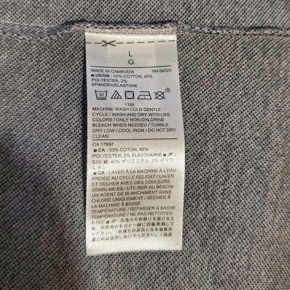 Banana Republic Gray Moto Jacket - Picture 5 of 5